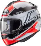 Arai Chaser-X mid-level all-rounder motorcycle helmet.